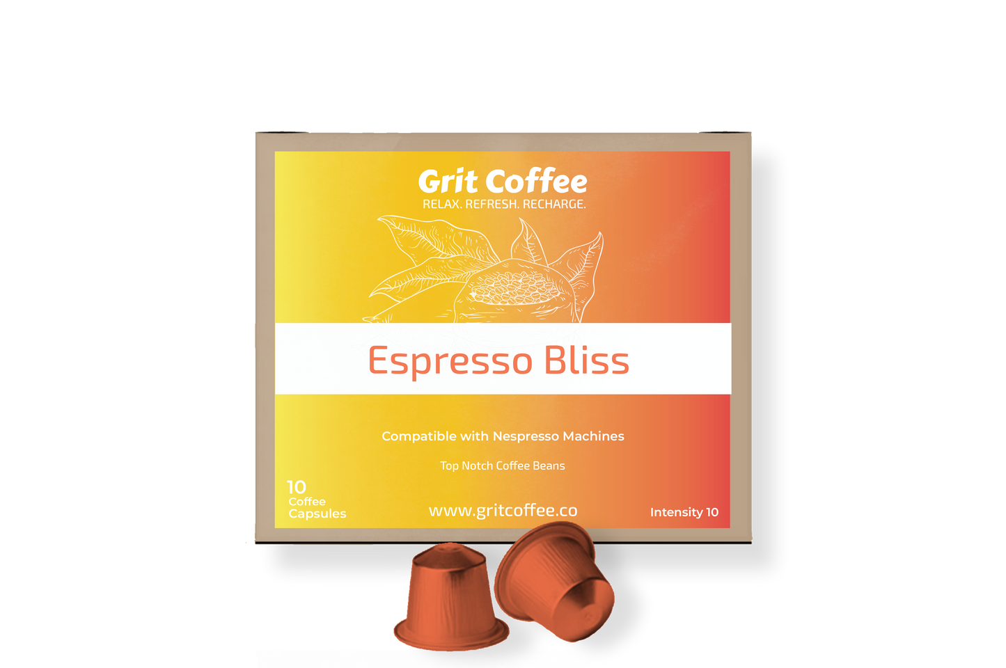 Espresso Bliss Coffee Capsules - 10 Capsules